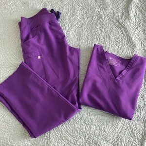 Purple FIGS Size Large/Large Tall // 20% OFF 3+ BUNDLE